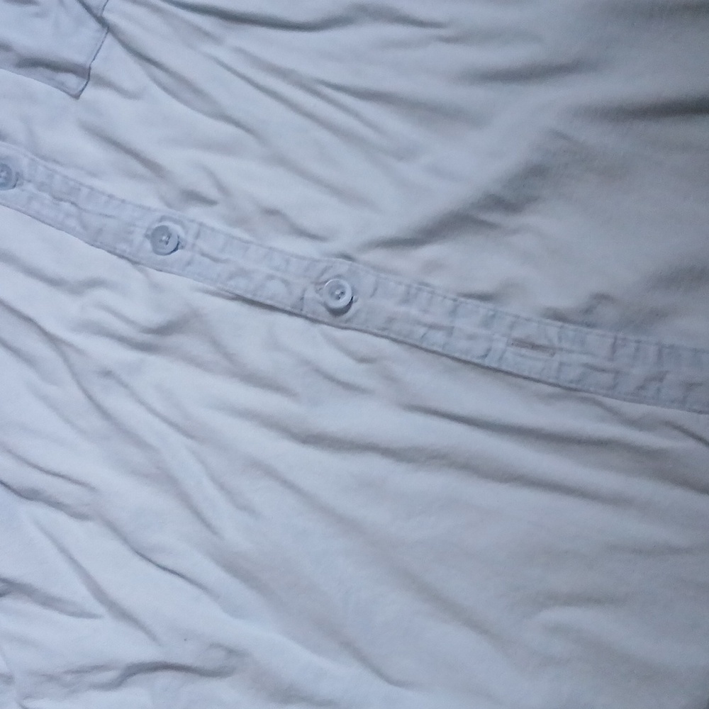 Como Vintage Light Blue Casual Button Down Shirt - Picture 6 of 9